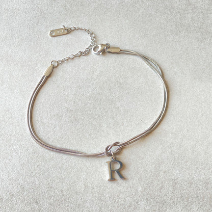 The Someone A-Z Love Knot Bracelet