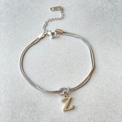 The Someone A-Z Love Knot Bracelet
