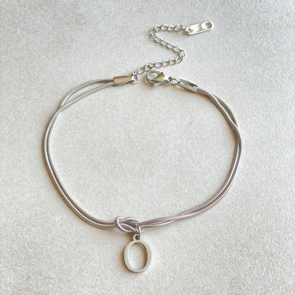 The Someone A-Z Love Knot Bracelet