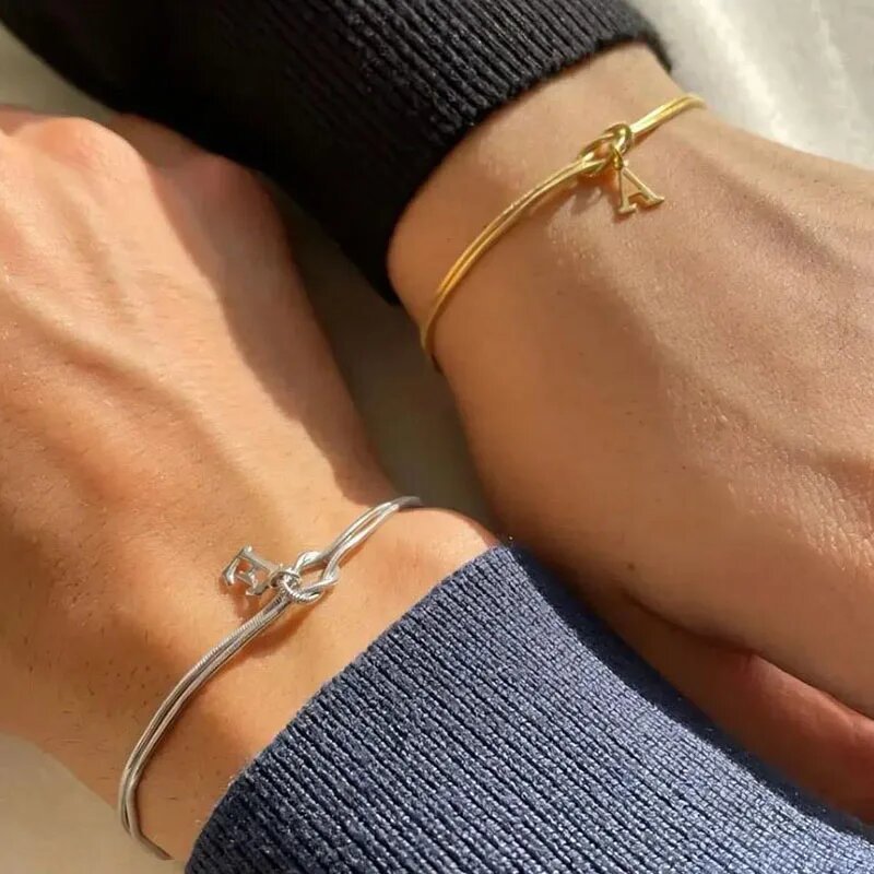 The Someone A-Z Love Knot Bracelet