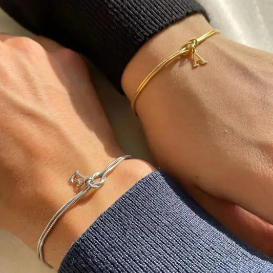 The Someone A-Z Love Knot Bracelet