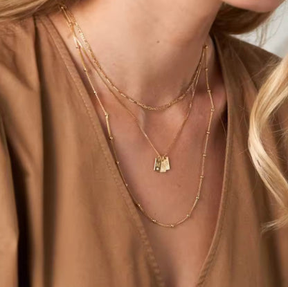 The Someone Initial Necklace with Diamond