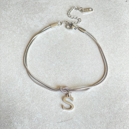 The Someone A-Z Love Knot Bracelet
