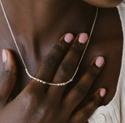 Morse Code Necklace