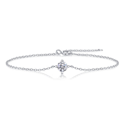 The Someone Moissanite Silver Bracelet