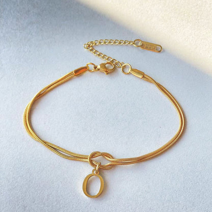 The Someone A-Z Love Knot Bracelet