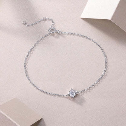 The Someone Moissanite Silver Bracelet