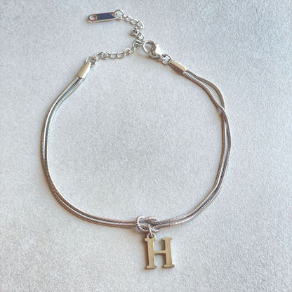 The Someone A-Z Love Knot Bracelet