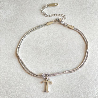 The Someone A-Z Love Knot Bracelet