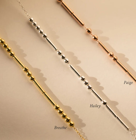 Morse Code Necklace