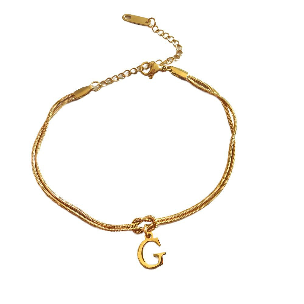 The Someone A-Z Love Knot Bracelet