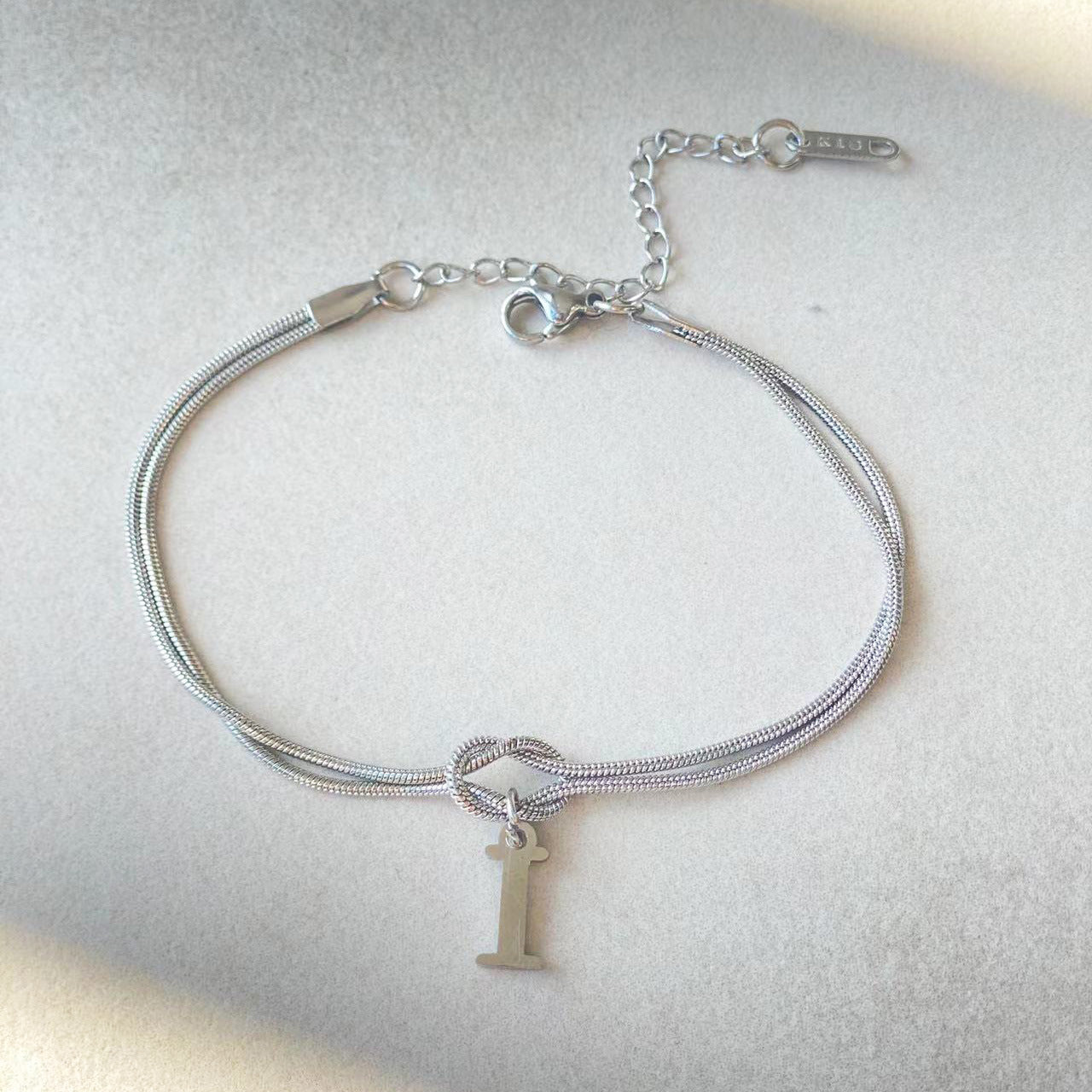 The Someone A-Z Love Knot Bracelet