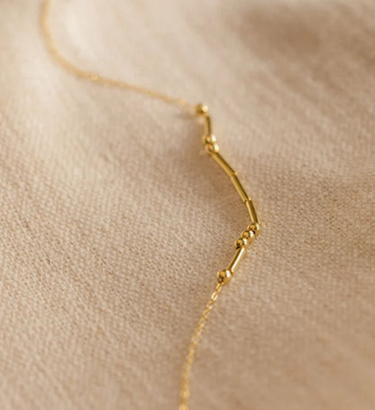 Morse Code Necklace