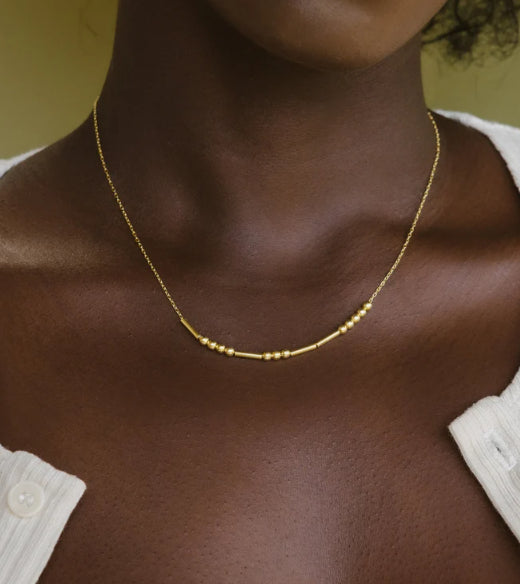 Morse Code Necklace
