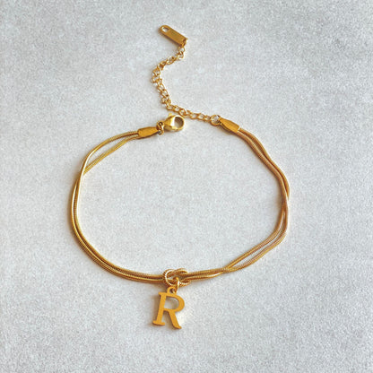 The Someone A-Z Love Knot Bracelet