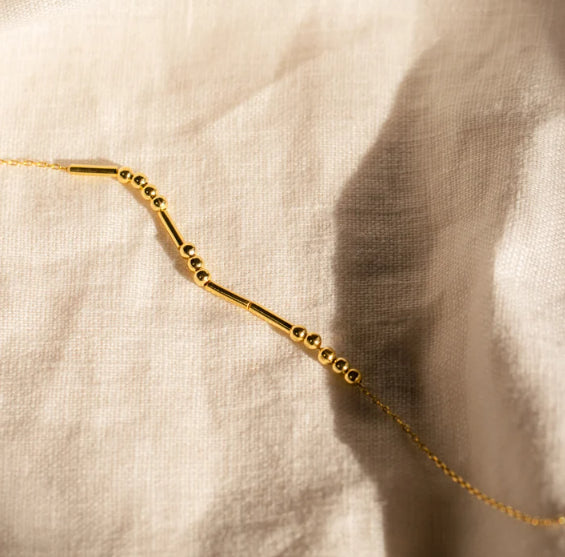 Morse Code Necklace
